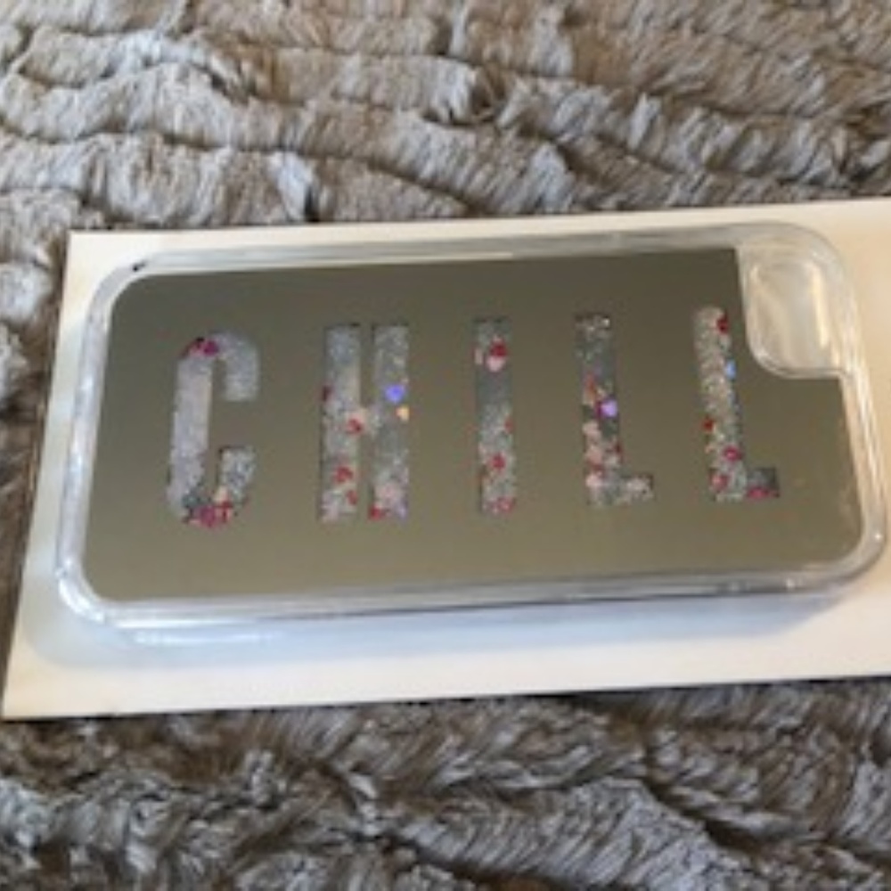 iPhone 7 Mirror / Metallic / Clear Glitter Case